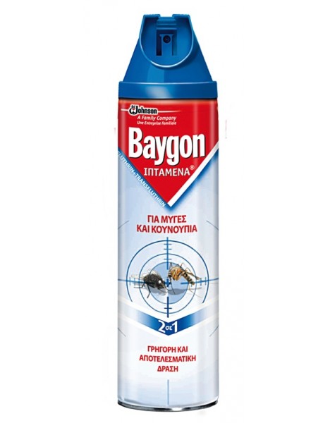 Baygon Aerosol για ιπτάμενα έντομα 400ml